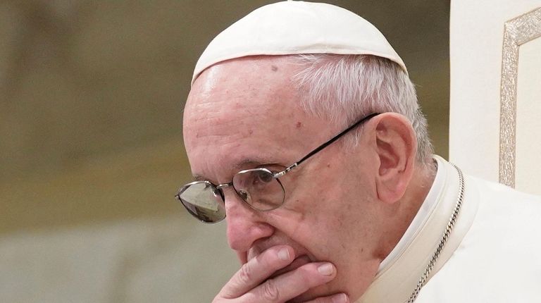 Pope Francis has been accused of covering up