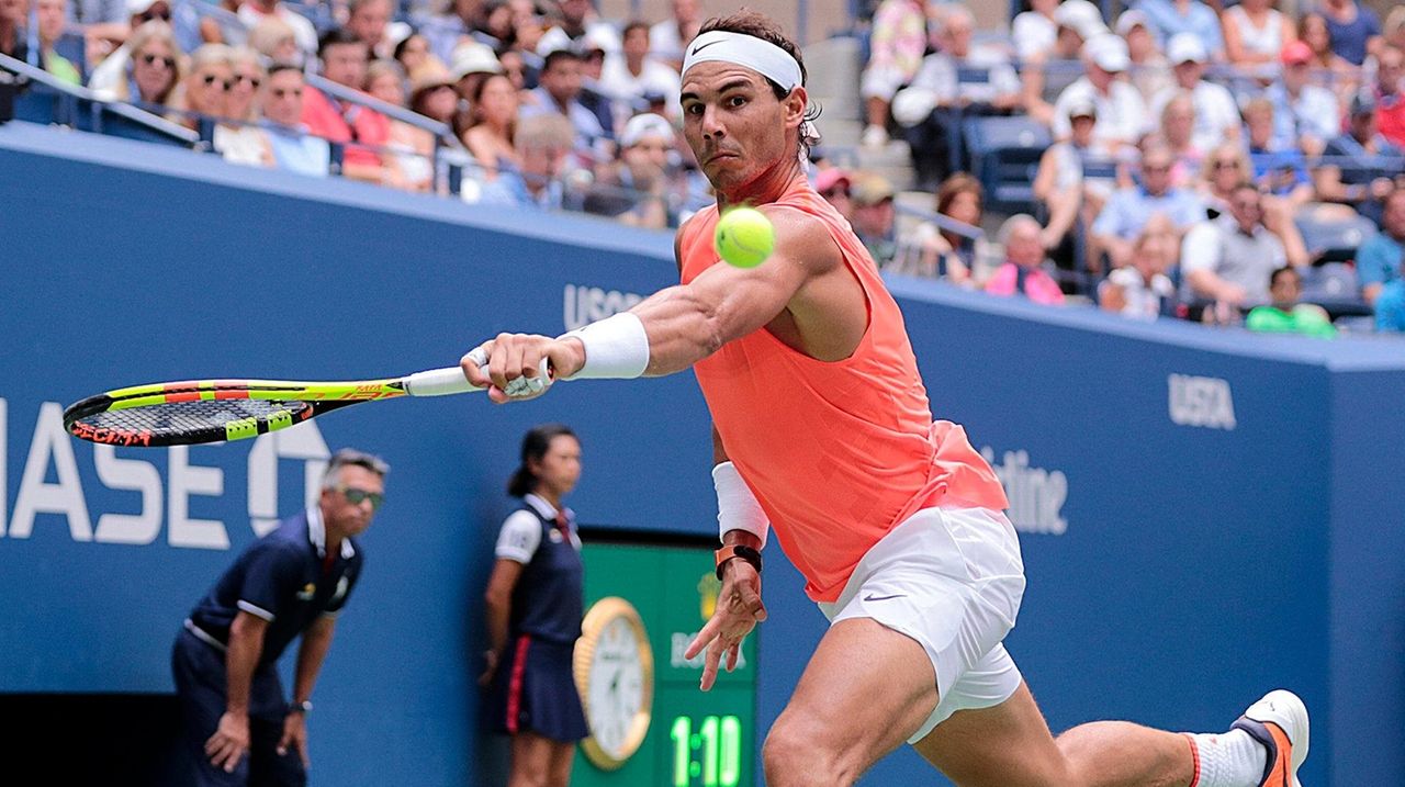 Rafael Nadal muscles his way into quarterfinals with four ...