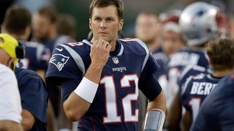 Patriots quarterback Tom Brady against the Washington Redskins
