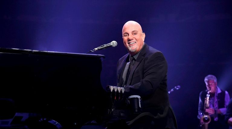 Billy Joel performs at Madison Square Garden on