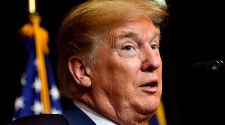 President Donald Trump is seen Friday.