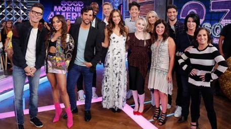 The cast of season 27 of "Dancing With