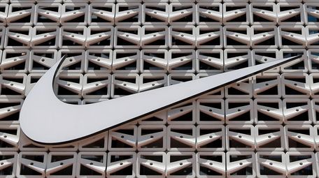 The Nike logo at a store in Miami