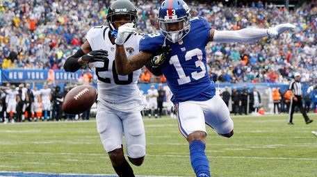 Odell Beckham Jr. can't come up with a