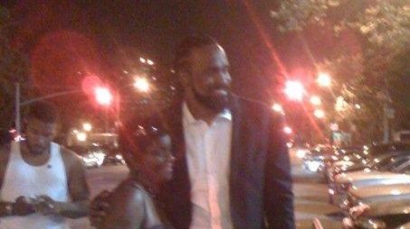 New Knick Ronny Turiaf poses for a picture