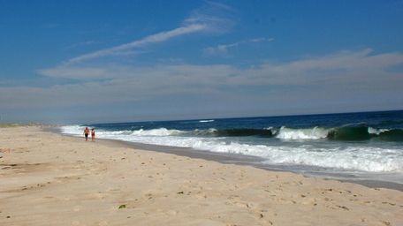 A file photo of Cupsogue Beach in Westhampton