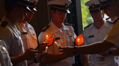 The U.S. Merchant Marine Academy marked its 75th
