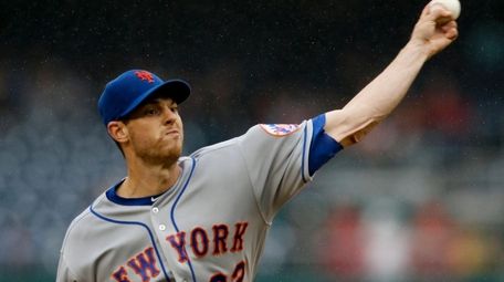 Mets pitcher Steven Matz delivers in the first