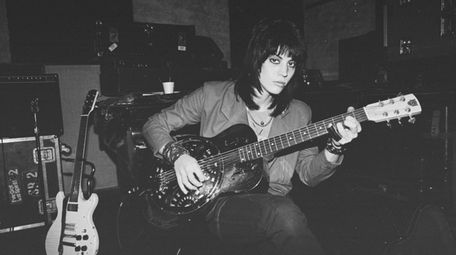 Joan Jett in a scene from the documentary