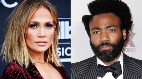Jennifer Lopez and Donald Glover aka Childish