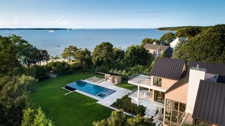 This Sag Harbor home, which has an infinity-edge