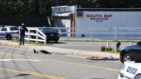 A 15-year-old bicyclist from Central Islip was listed