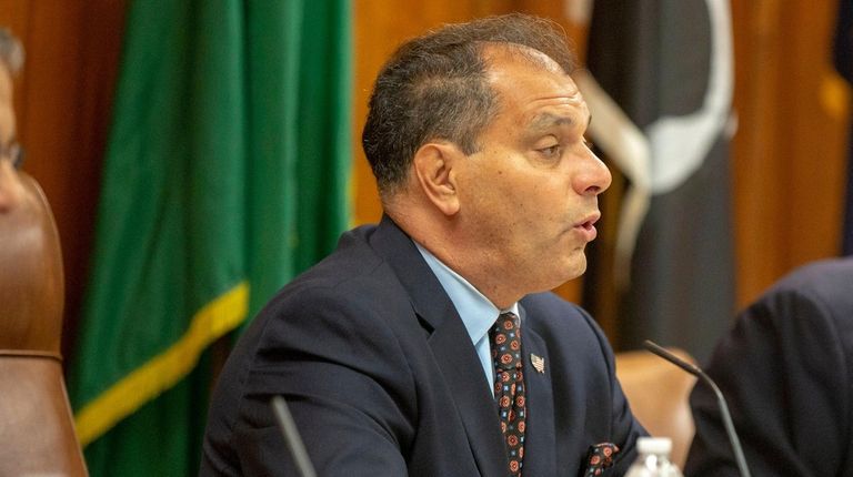 Oyster Bay Supervisor Joseph Saladino proposed a 2019