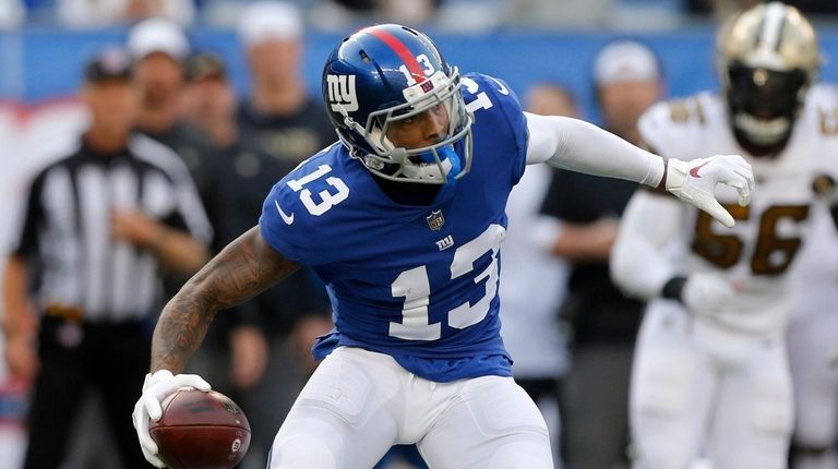 Odell Beckham Jr. couldn't find the end zone