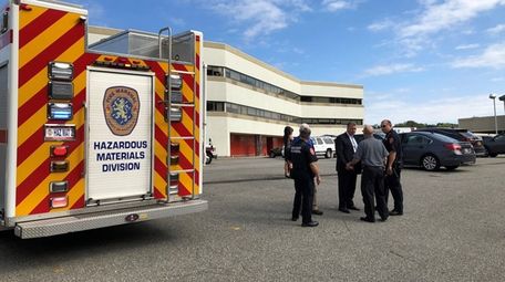 Four people were taken to North Shore University