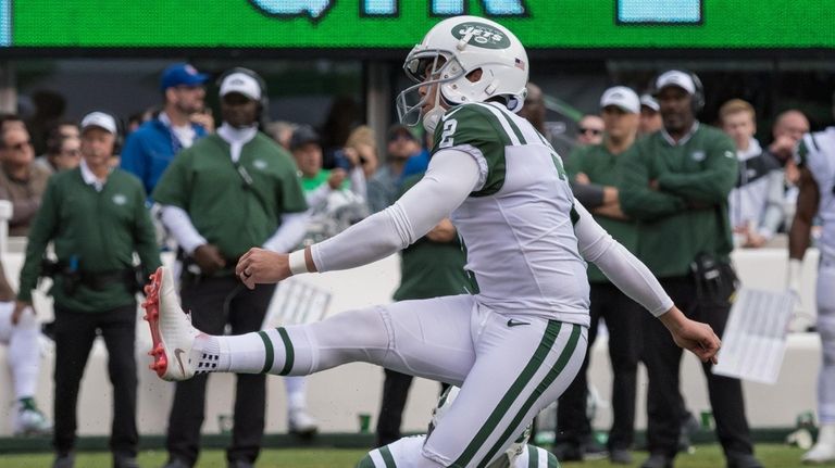 Jason Myers Goes 7 For 7 On Field Goals A Jets Record Newsday