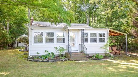 One of the cottages on the Peconic property.