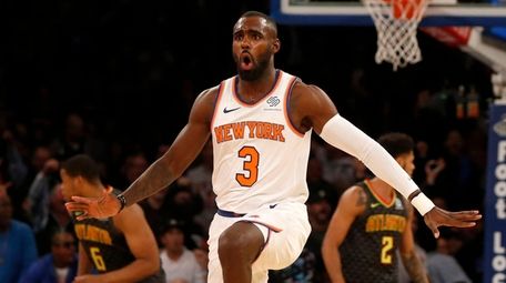 Tim Hardaway Jr. #3 of the New York