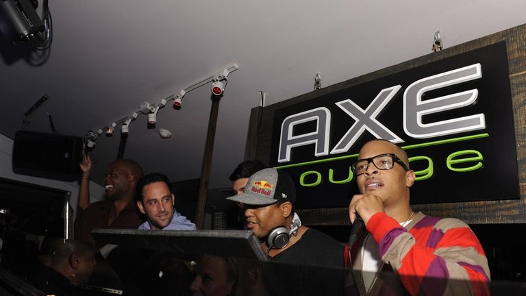 T.I. showed at the AXE Lounge in Southampton
