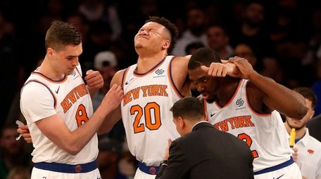 Kevin Knox #20 of the New York Knicks