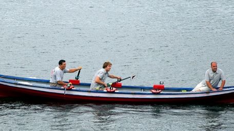 Rick Shalvoy, left, Ryan Cuddihy, Chris Rizopoulos, and