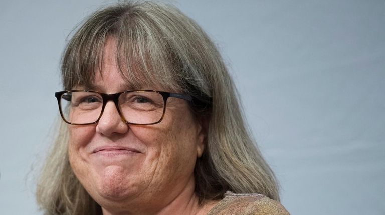 Noble Prize winner Donna Strickland smiles as she