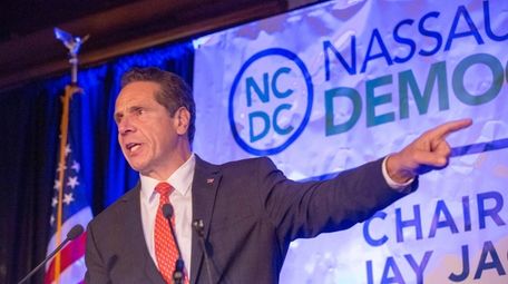 Gov. Andrew M. Cuomo speaks at Nassau Democrats'