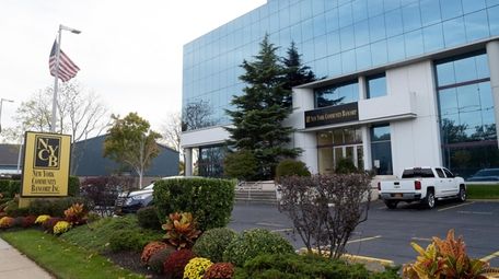 New York Community Bank headquarters in Westbury, October