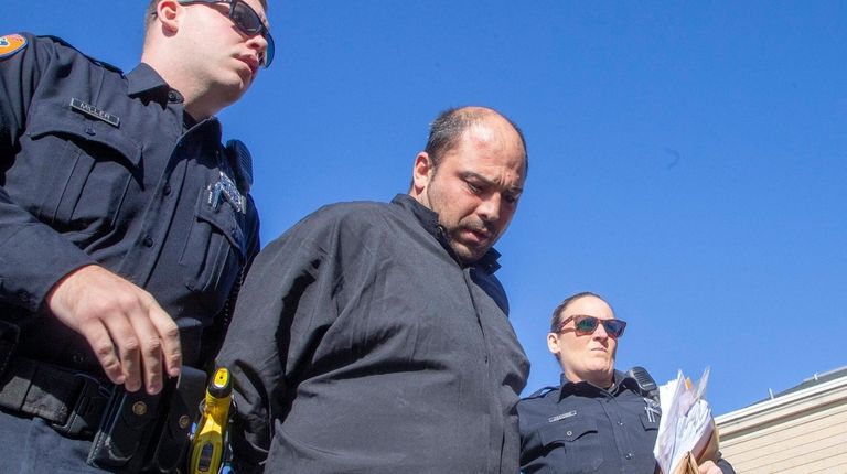 James Martins of East Meadow, was arrested Tuesday