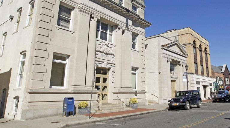 The Glen Cove City Hall on Glen Street.