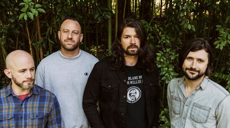 Taking Back Sunday band members, from left: Shaun