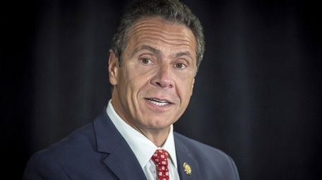 Gov. Andrew M. Cuomo during a news conference