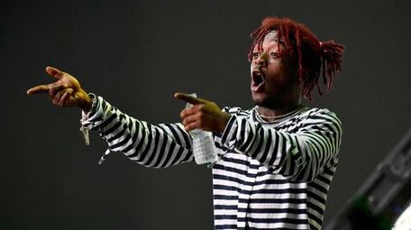 Lil Uzi Vert performs at the 2017 Coachella