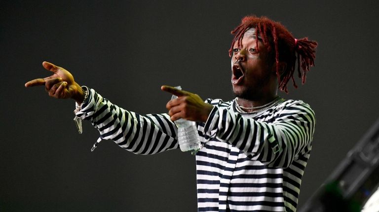 Lil Uzi Vert performs at the 2017 Coachella