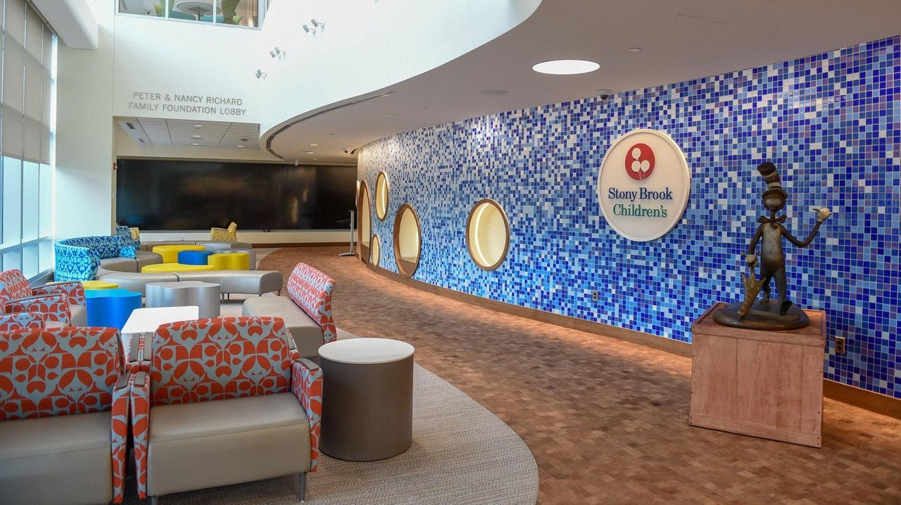 Stony Brook Names Children S Hospital Lobby After P C