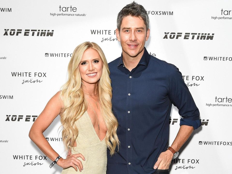 Lauren Burnham and Arie Luyendyk, seen here on