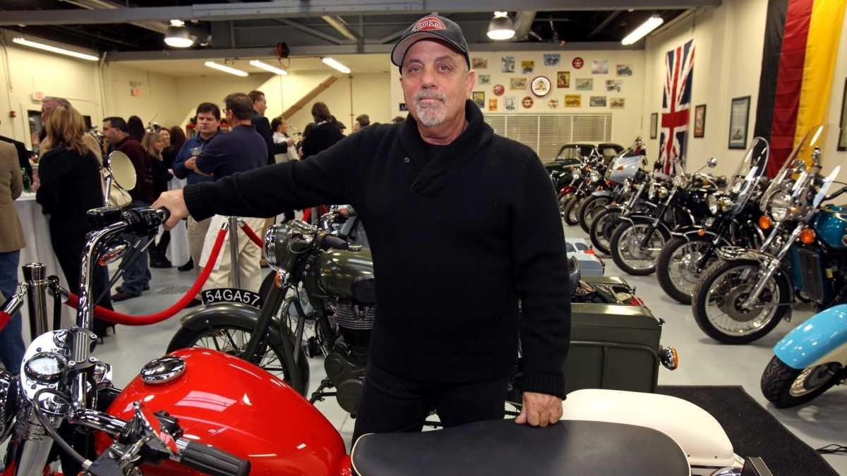 Billy Joel opens Oyster Bay motorcycle shop | Newsday