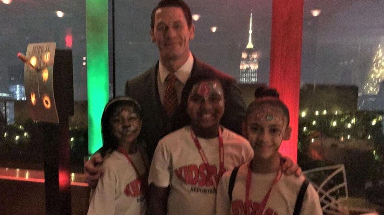 John Cena treats the Make-A-Wish kids to a screening of ...