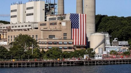 PSEG's Port Jefferson power plant is shown on