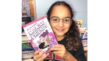 Kidsday reporter Madelyn Romano of Idle Hour Elementary