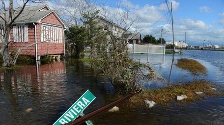 Superstorm Sandy in 2012 flooded homes in Mastic