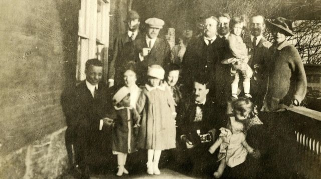 Questa foto storica della famiglia Theodore Roosevelt