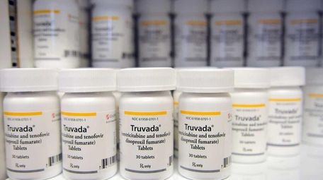 Truvada, a combination of the drugs emtricitabine and