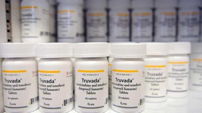 Truvada, a combination of the drugs emtricitabine and