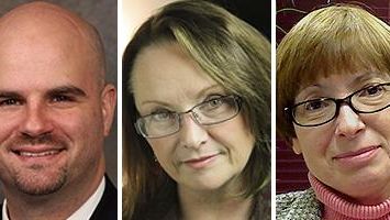 David Curry, Janalyn Travis-Messer and Mary Marquez Bell