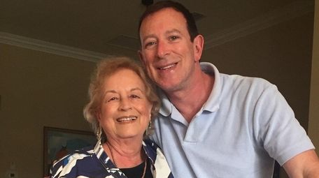 Carol Cott Gross of East Northport with her