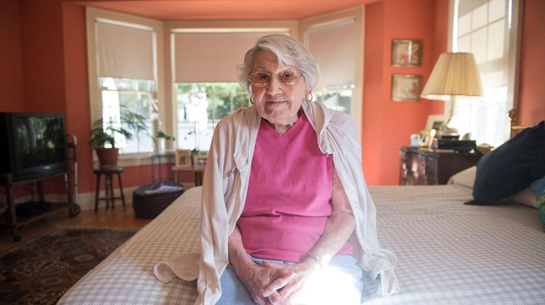 Mary Galterio, pictured in Rockville Centre on Oct.