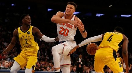 Victor Oladipo of the Pacers steals the ball