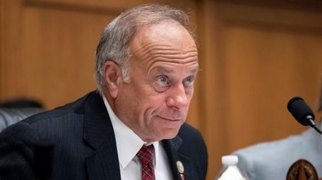 Rep. Steve King (R-Iowa) participates in a Capitol