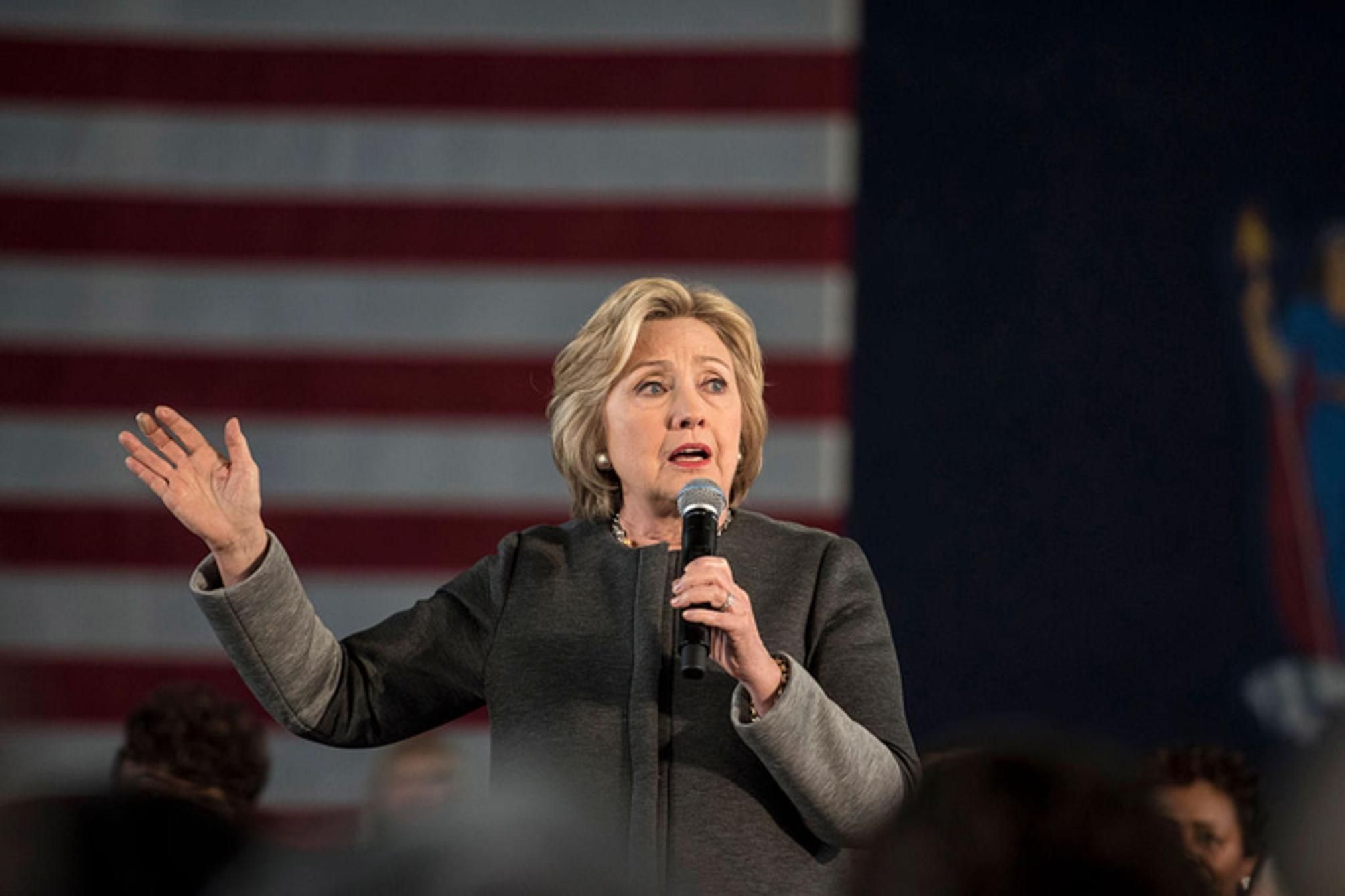 Hillary Clinton at Brooklyn event